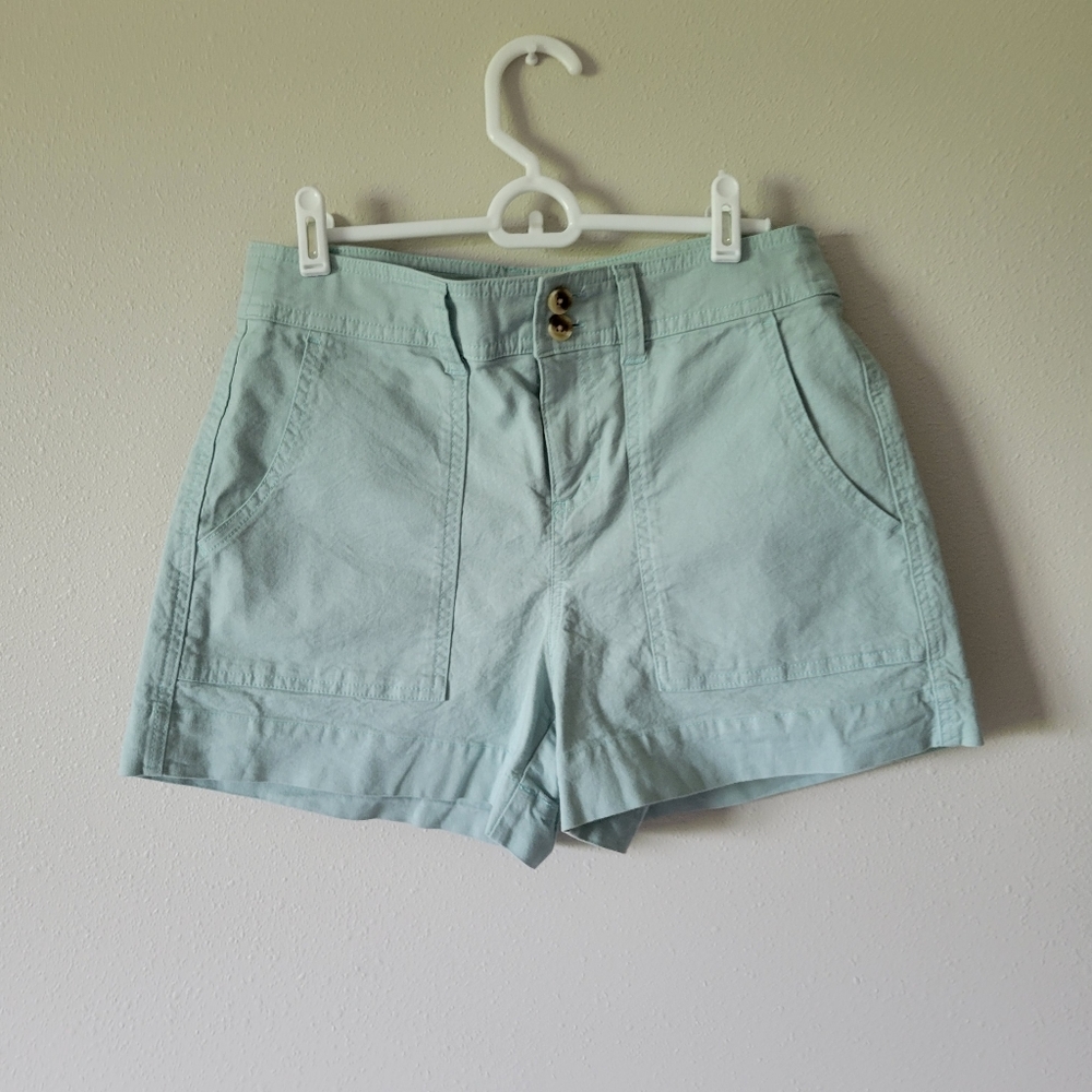 A New Day NWOT High Rise Light Blue Shorts Sz 6